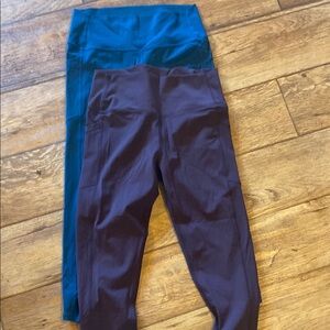 2 women’s zyia leggings